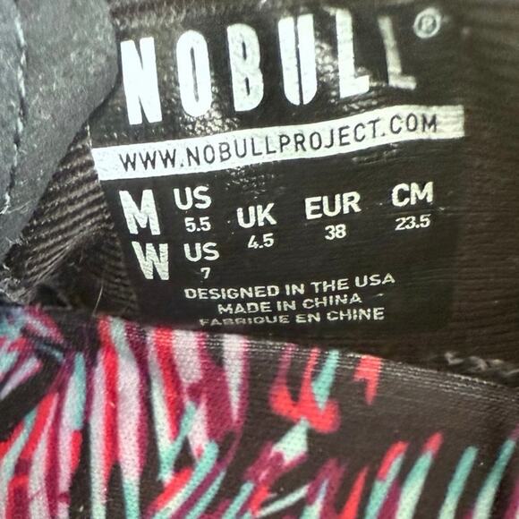 NoBull Outwork “Midnight Palm” Unisex Running Sneakers - SZ Men 5.5- Women 7 - Picture 13 of 13